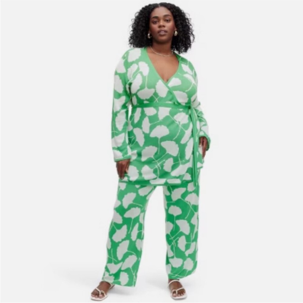 Target x DVF knit wrap top